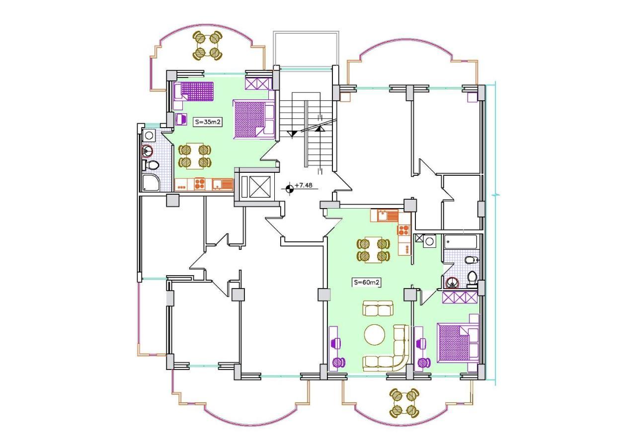Apartment Urania_1 Sarandë Esterno foto